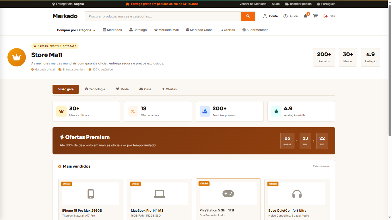 Lojas Virtuais e E-commerce